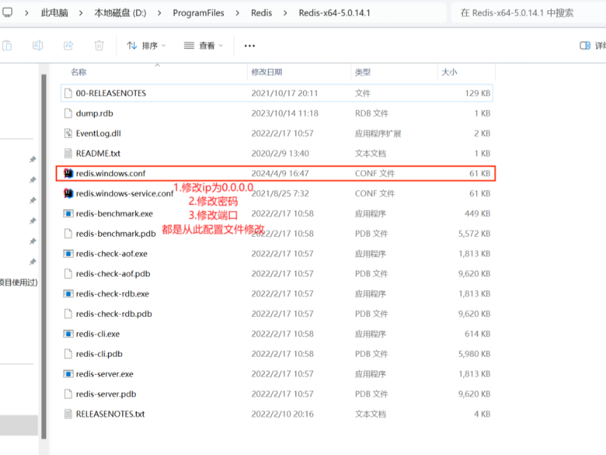 Windows版本下Redis安装与使用(图2)