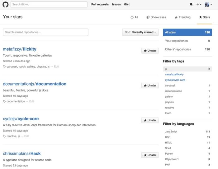 github中的watch、star、fork的作用(图5)