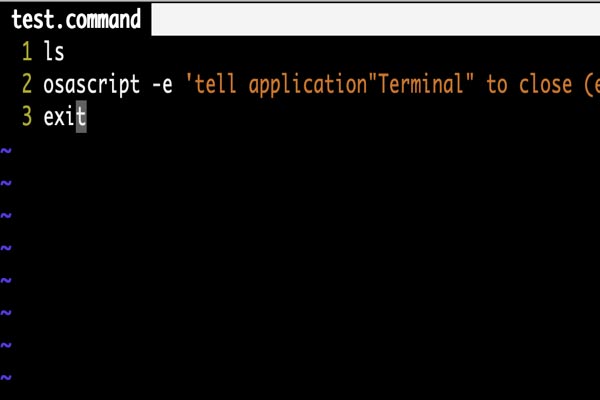 mac系统执行类似windows的bat批处理的技巧(图5) mac系统执行类似windows的bat批处理的技巧(图5)