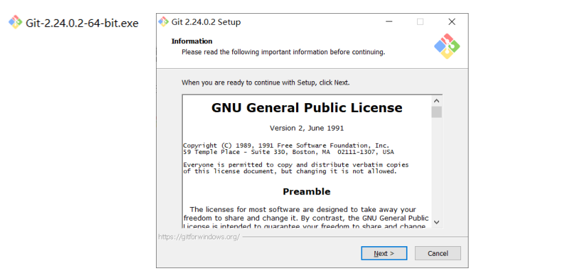 Git介绍安装使用,TortoiseGit的安装(图9) 09_Git的安装01.png